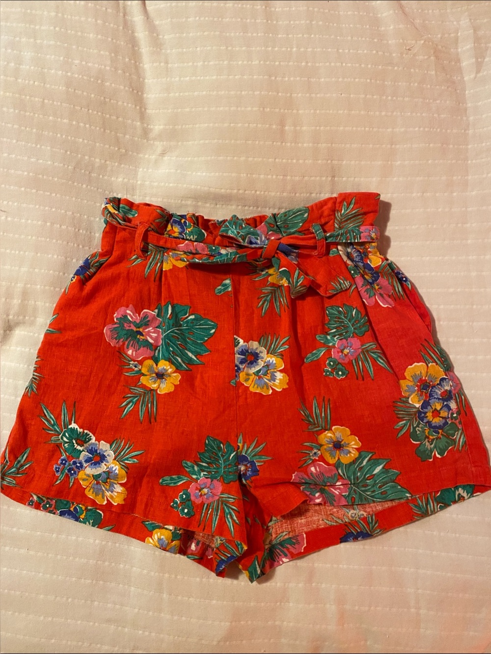 Miami paper bag shorts